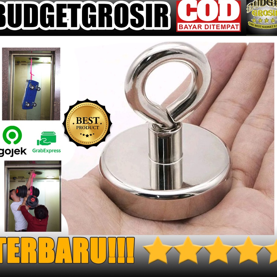 Promo Magnet Super Kuat Angkat Beban 51kg Strong Neodymium