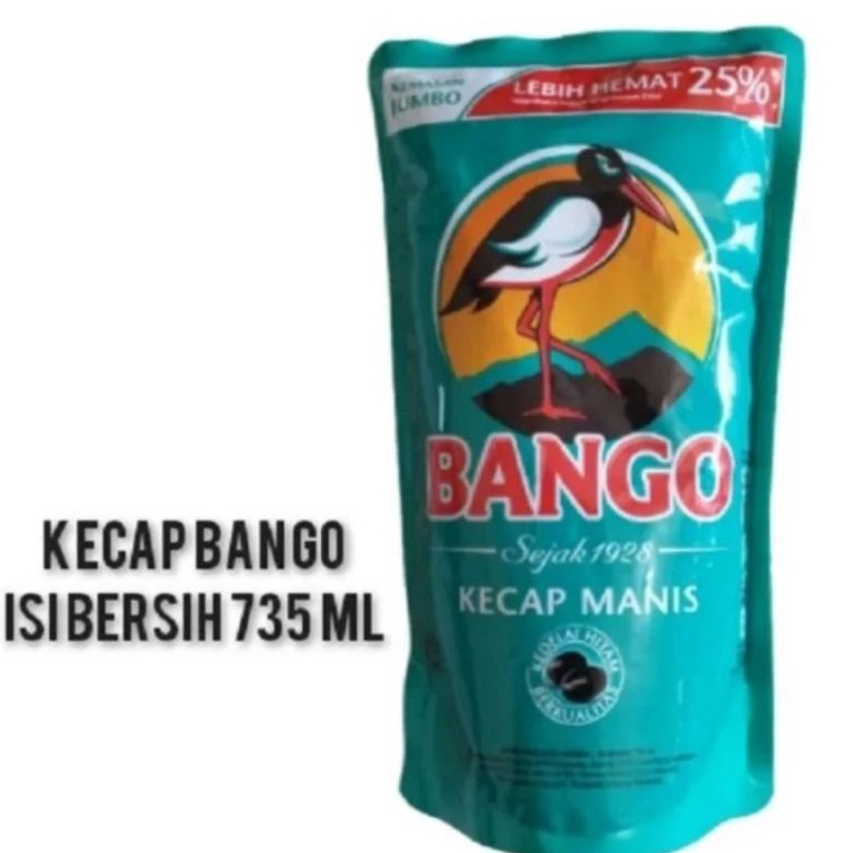 

COD TERMURAH kecap bango manis 735ml 52ml