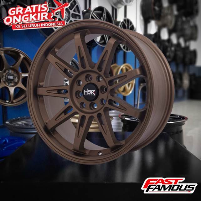 velg mobil r18 baut 4 hsr tikala bisa untuk City, raize, mobilio dll hsr type tikala
