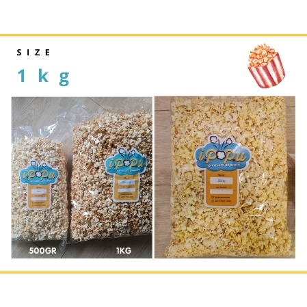 

PROMO ALE Popcorn Bioskop 1 kg Popcorn Cinema Popcorn CGV I POP U Premium Popcorn 1kg cemilan keluarga cemilan anak popcorn TANPA PENGAWET Makanan ringan anak dan keluarga