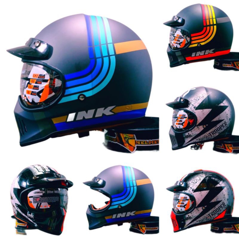 Helm INK trooper motif thunder