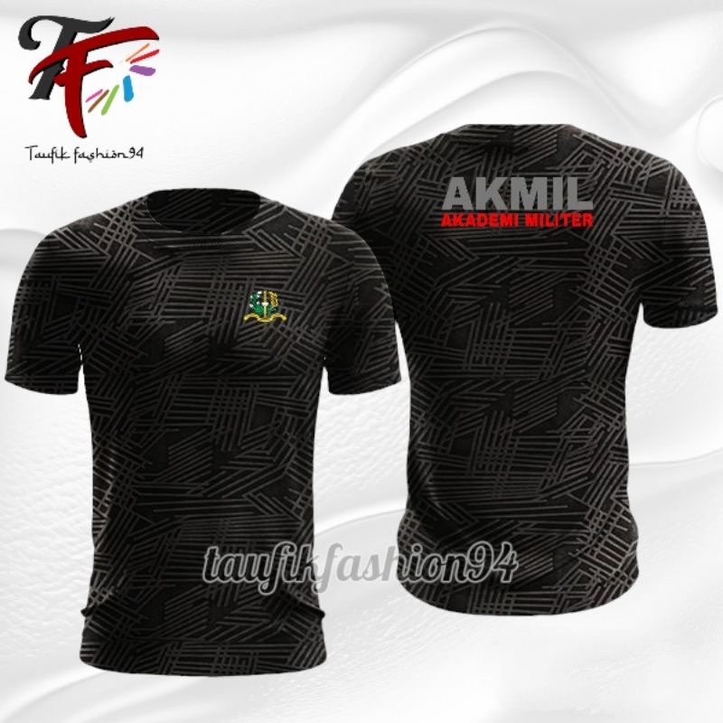 kaos jersey dryfit AKMIL New dryfit embos 5 varian warna pakaian Sport | baju kaos AKMIL | Baju olah
