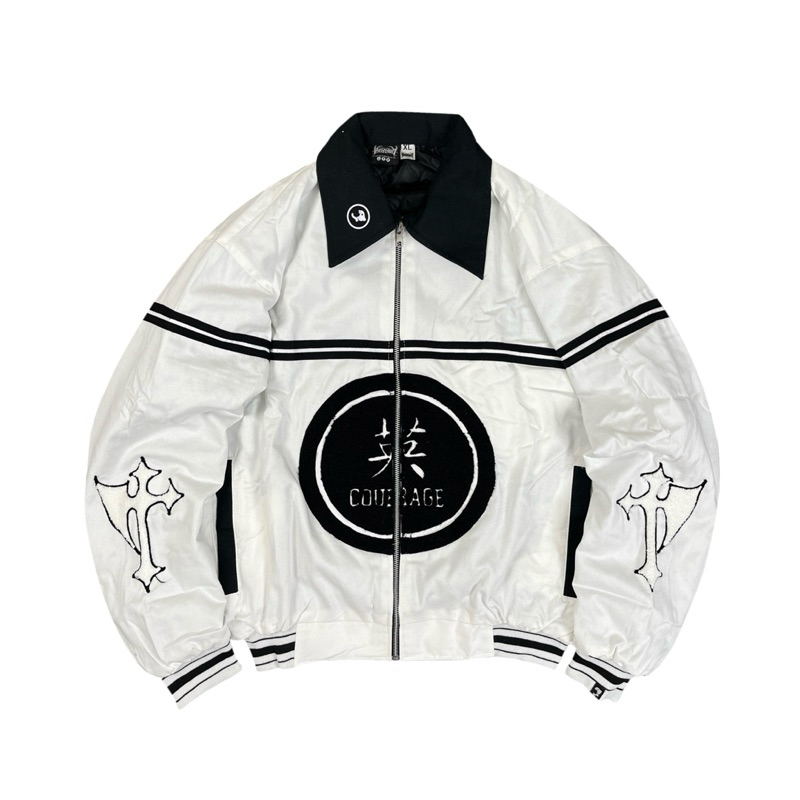 Boxy Cut Varsity Jacket / Racing Jacket | KOURAGE | Poseidon Reprisal