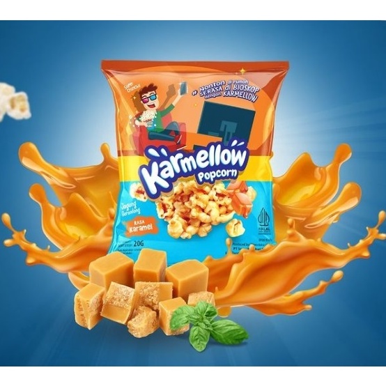 

READY STOK KARMELLOW POPCORN 2 gr RENCENG