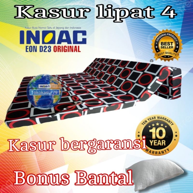 kasur lipat 4 inoac,kasur lipat, kasur lipat busa,kasur busa, kasur busa murah, kasur inoac,kasur mu