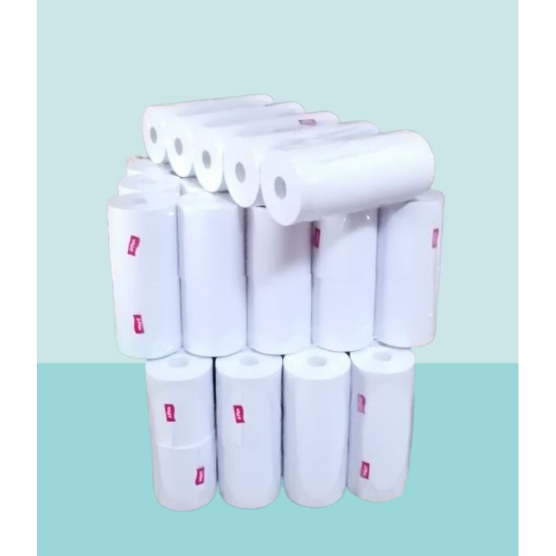 

Kertas HVS ukuran 75x65mm Paket 10 Roll J-Plus