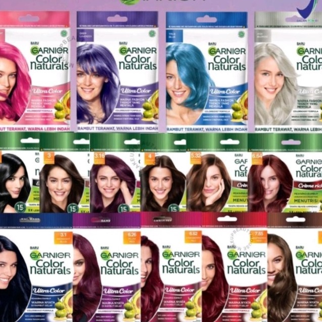PROMO SALE  GK  Garnier Colour Natural Hair Sachet New Warna Pastel