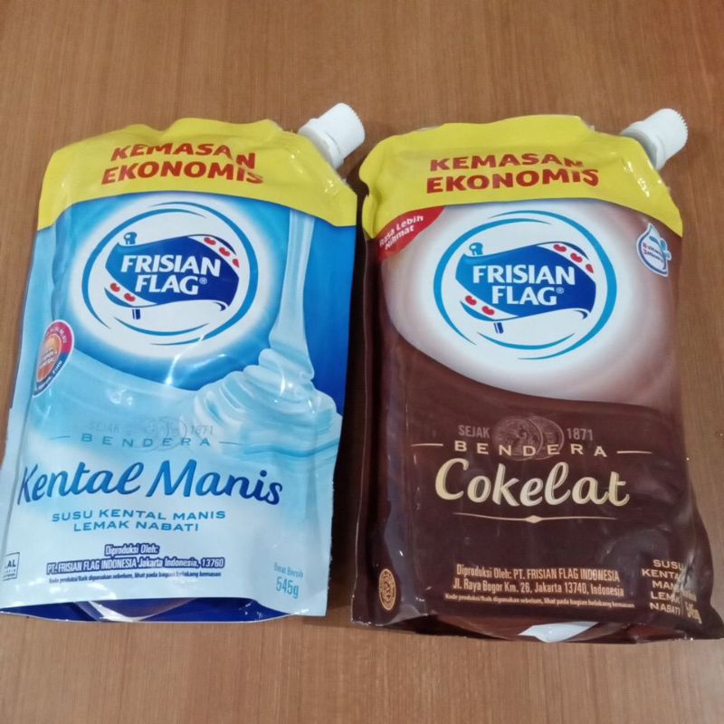 

SUSU KENTAL MANIS BENDERA POUCH 545 GRAM