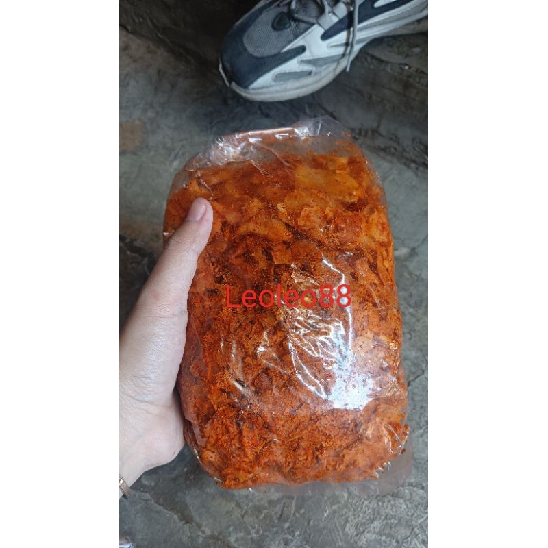 

keripik singkong pedas gurih cemilan kriuk