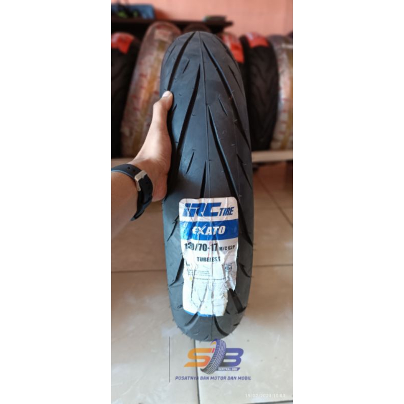 Ban IRC EXATO 130/70 Ring 17 Tubeless