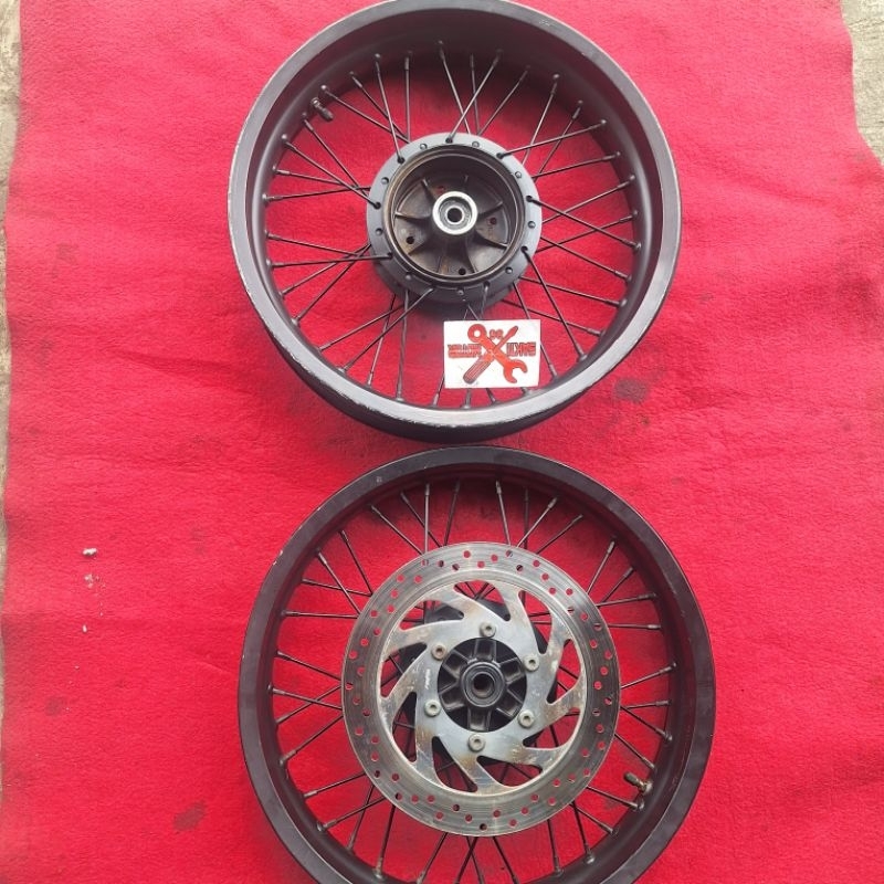 Velg Jari-jari Tapak lebar Ring 17 Scorpio Z Rosi Pro