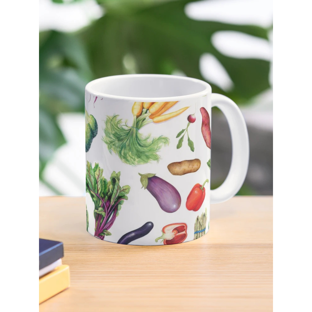 Mug Gelas Vivacious Veggies