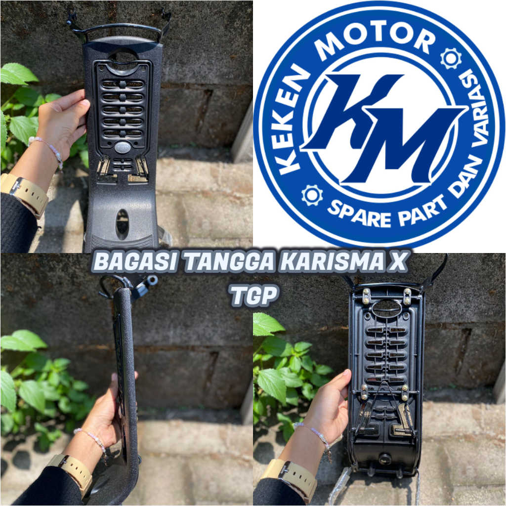 BAGASI TANGGA BAGASI JEPIT KARISMA X TGP || DUDUKAN BAGASI TENGAH BAGASI TANGGA KARISMA X TGP
