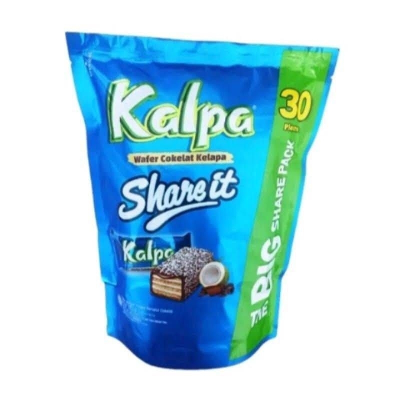 

kalpa share it isi 30pcs coklat bertabur kelapa