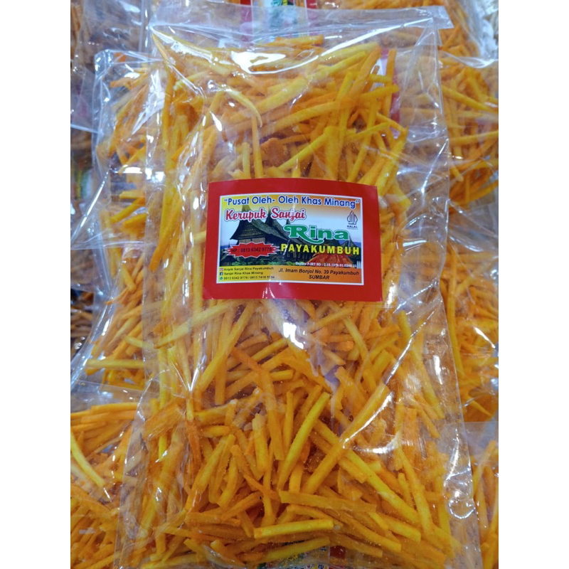 

Sanjai jagung Lidi Rina 250 gr
