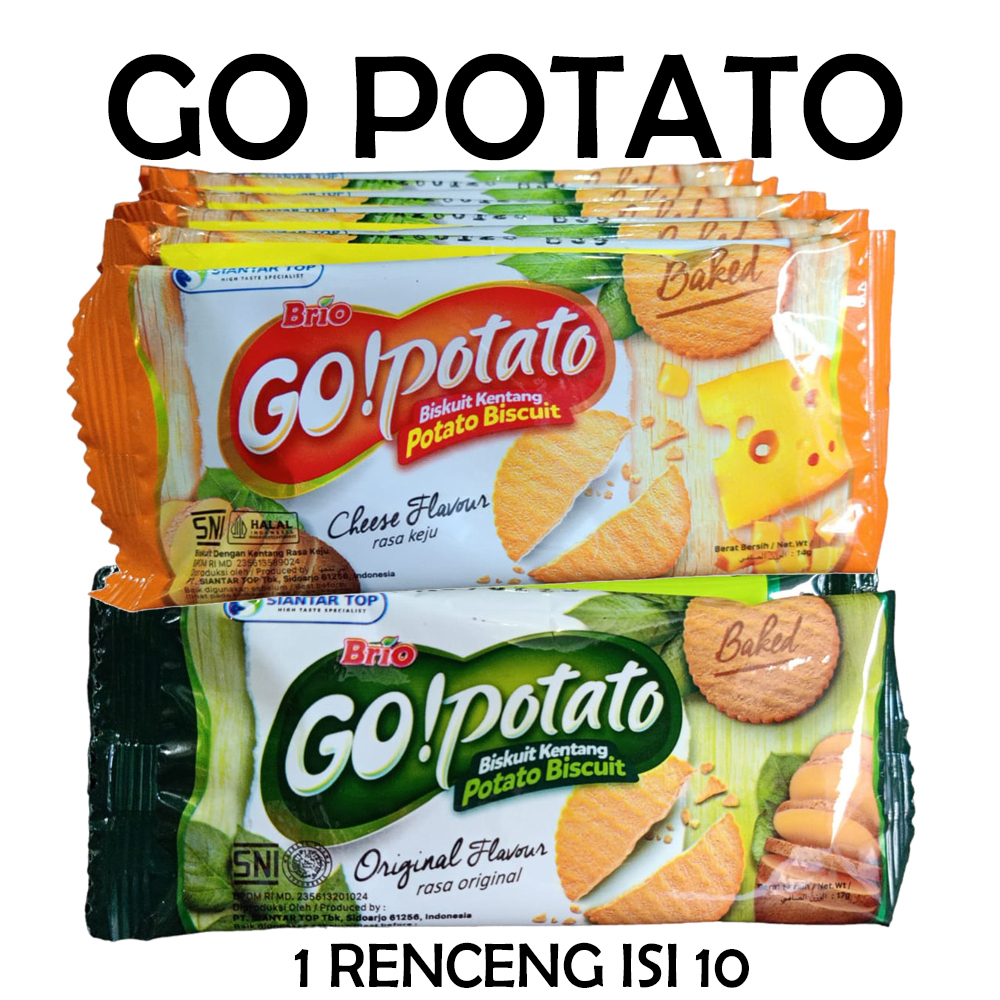 

BRIO GO POTATO BISKUIT KENTANG ISI 10