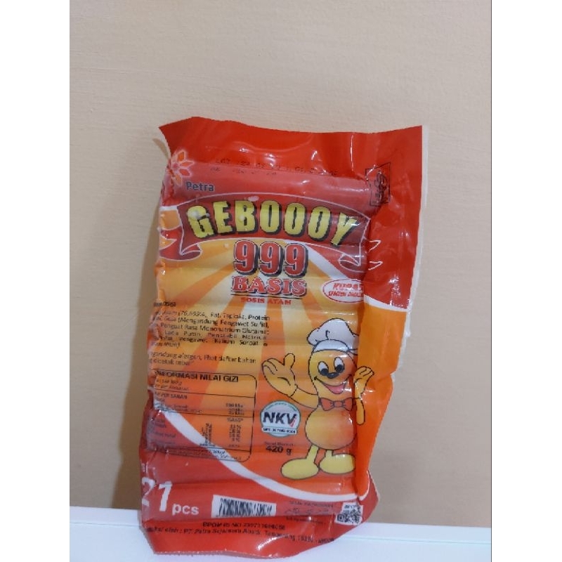 

Geboooy Sosis Putih 999 isi 21