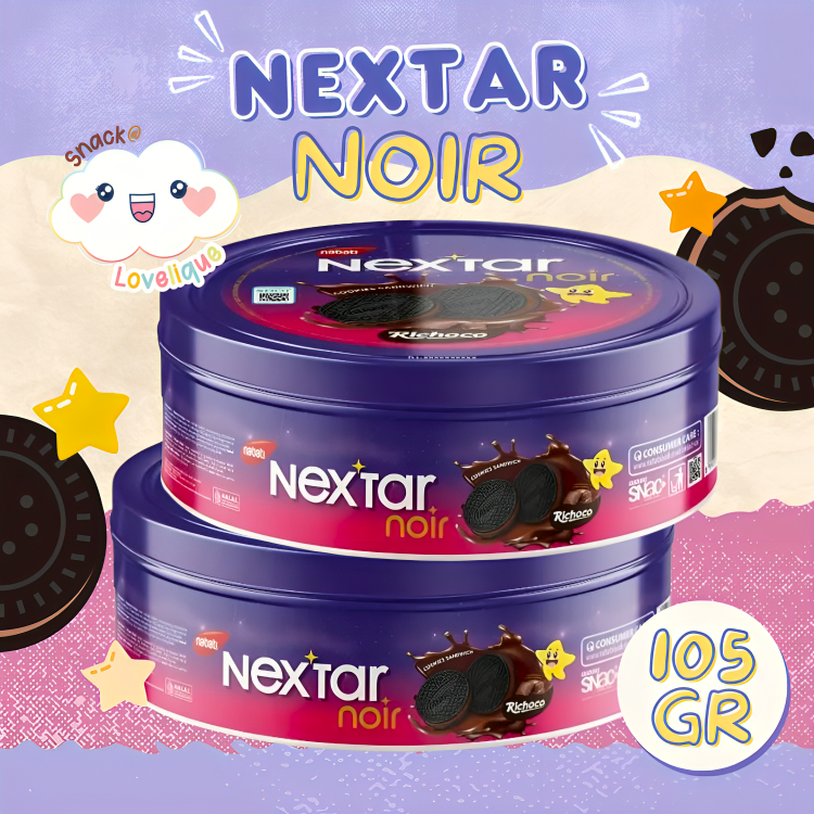 

Nextar Noir Coklat kaleng 105g