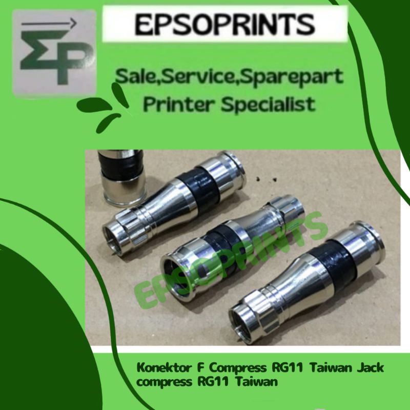 Konektor F Compress RG11 Taiwan Jack compress RG11 Taiwan