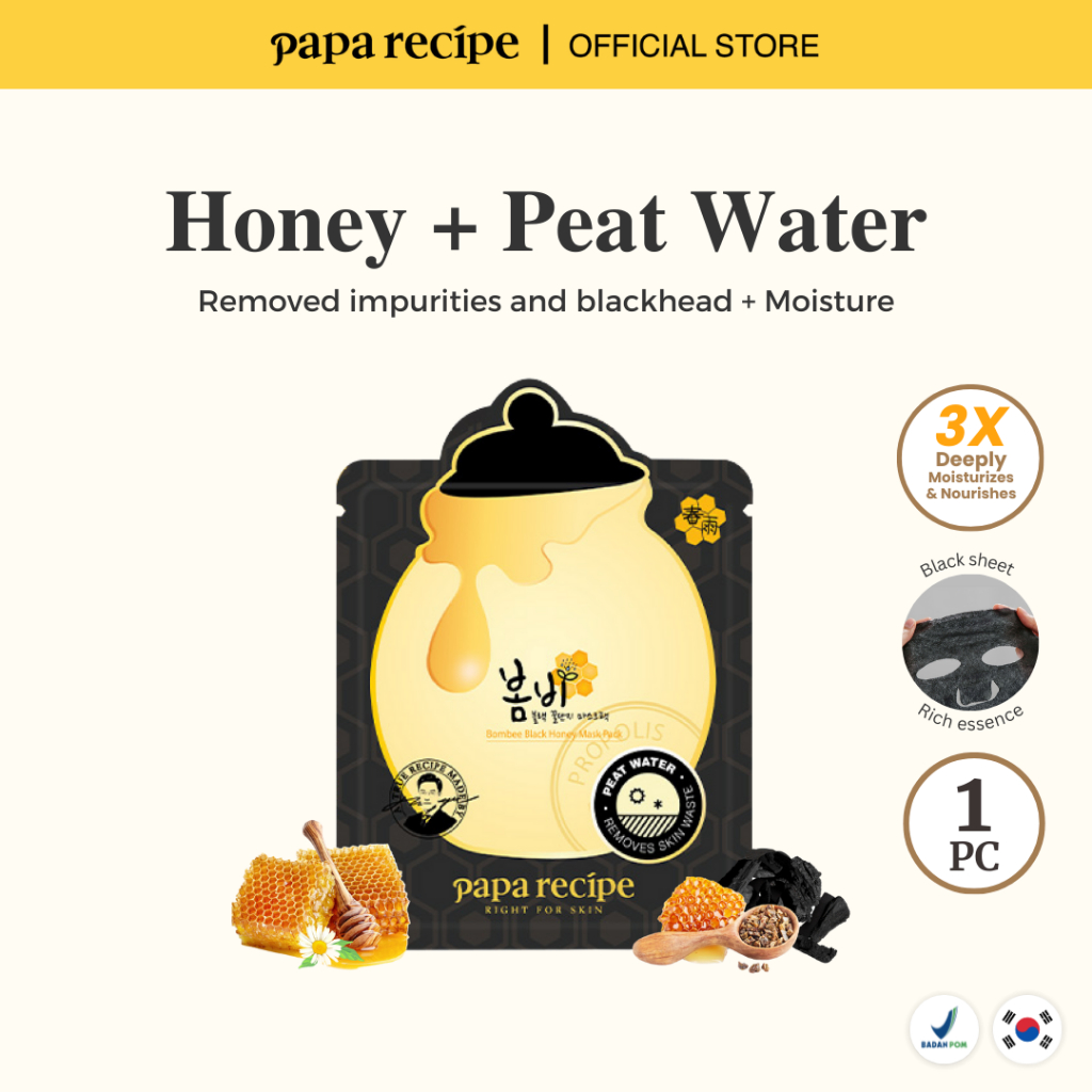 PAPA RECIPE Bombee Black Honey Mask