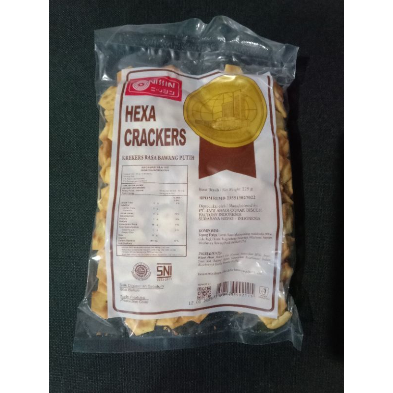 

Nissin Hexa Crackers 225gr