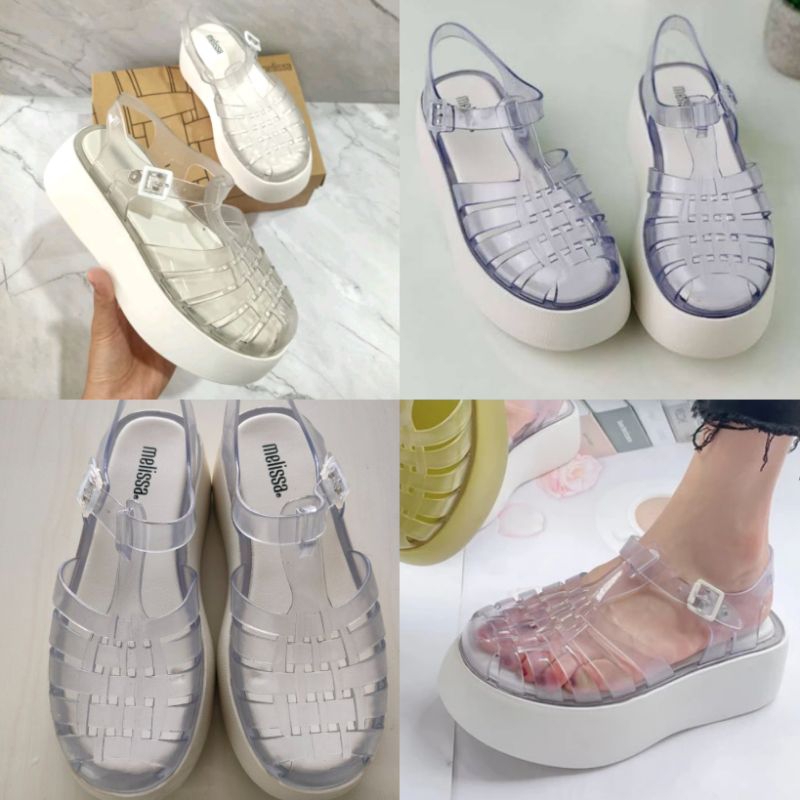 MELISSA WEDGES- PLATO WEDGES MELISSA POSSESION JELLY