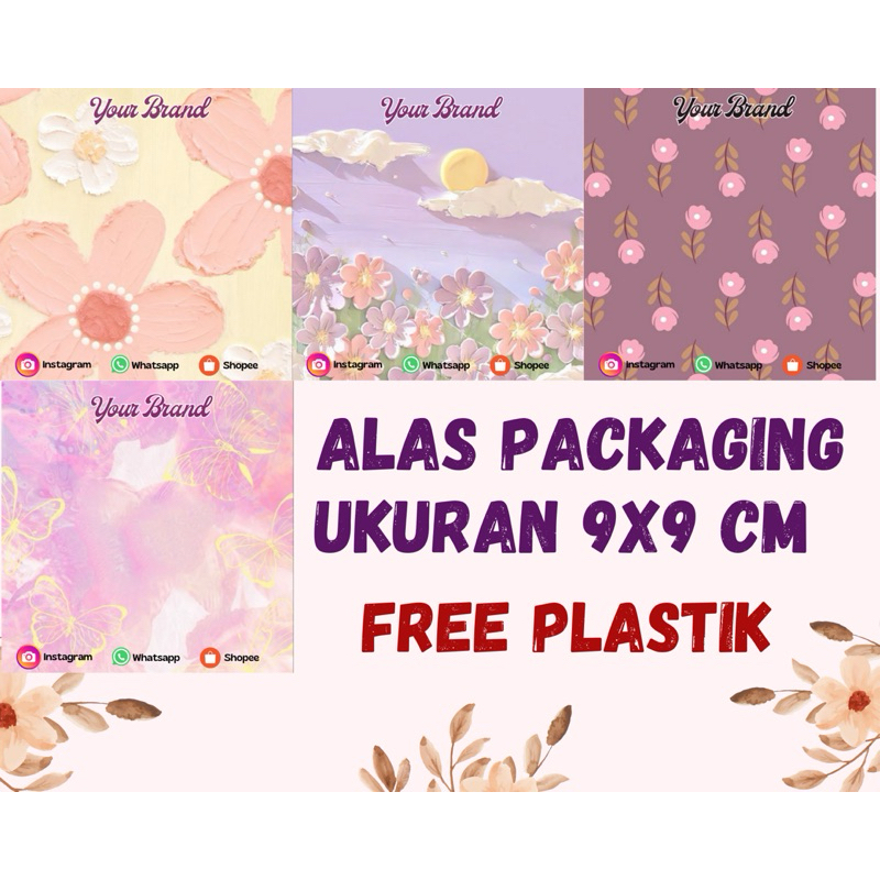 

ALAS PACKAGING IV/ ALAS PACKAGING GELANG AKSESORIS / ALAS PACKAGING FREE PLASTIK OPP