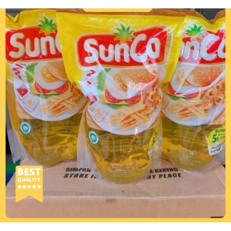 

MINYAK GORENG SUNCO 2L READY STOK BISA [ COD ]