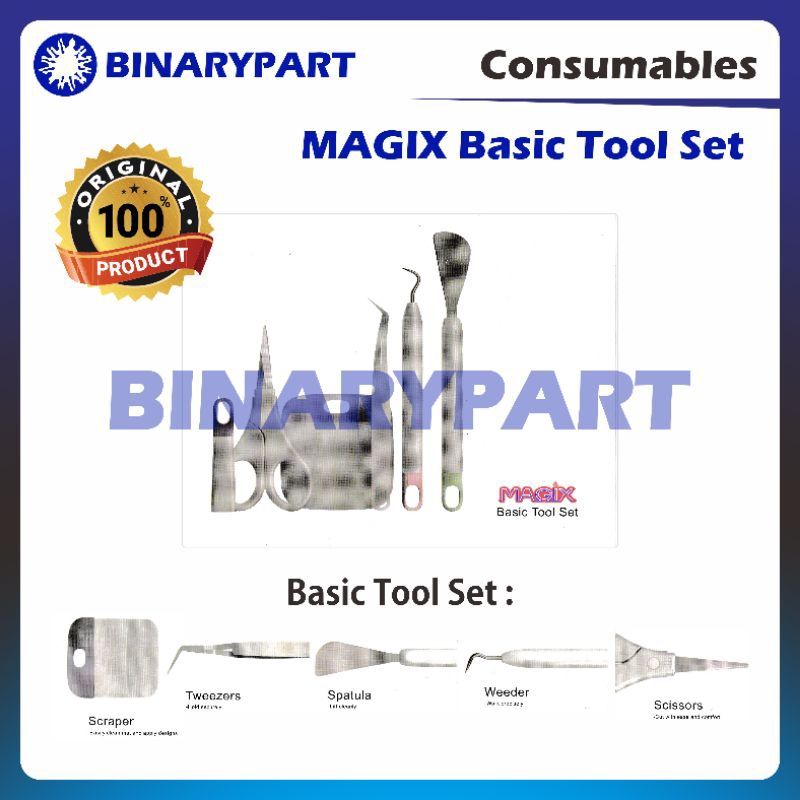 

MAGIX BASIC TOOL SET — Set Alat Bantu