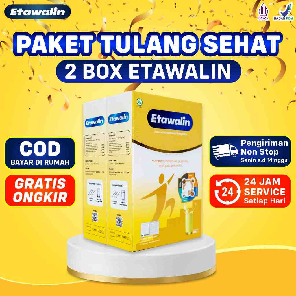 

Etawalin Susu Kambing Etawa Solusi Asam Urat dan Nyeri Sendi Official 2 Box