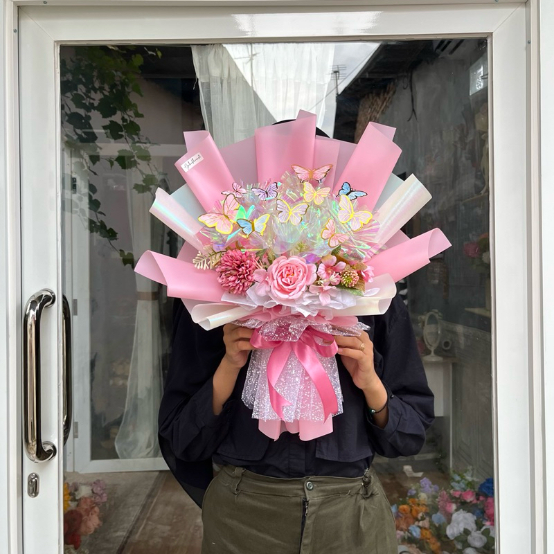 Butterfly bouquet | Buket kupu-kupu | Bouquet bunga