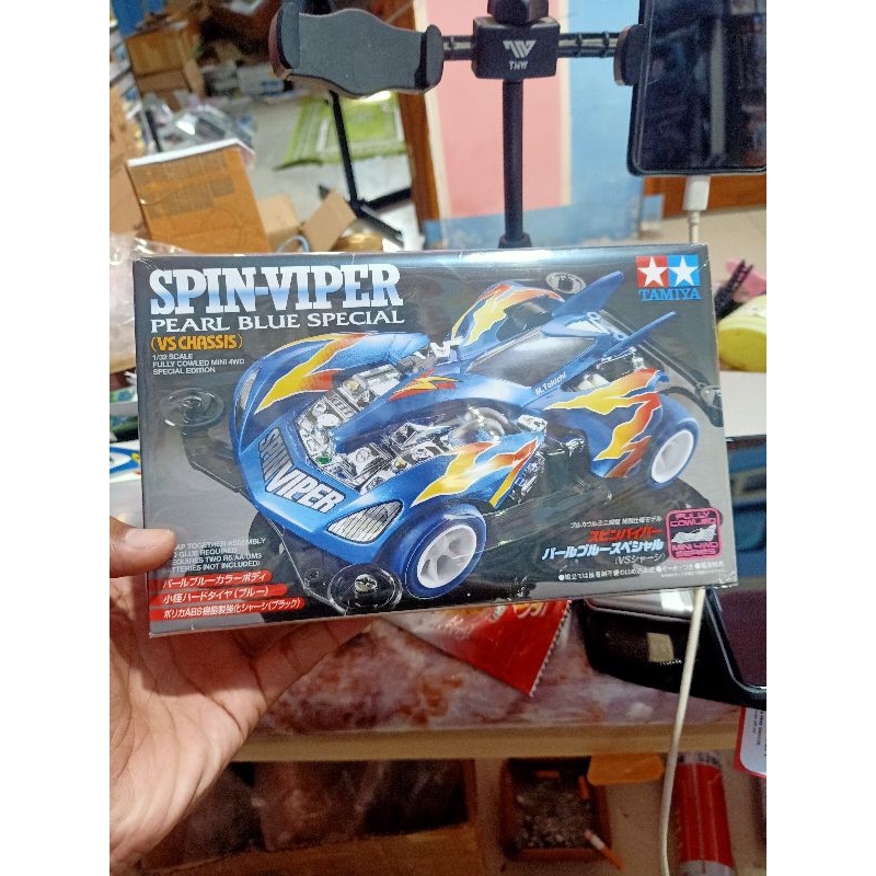Tamiya 95329 Spin Viper Pearl Blue Special ( Vs Chassis )