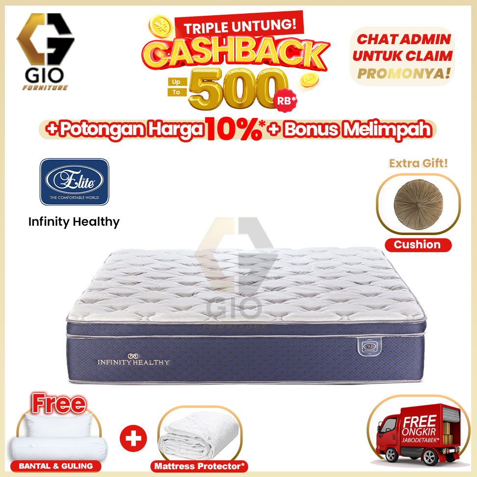 Elite Springbed Infinity Healthy (Hanya Kasur)