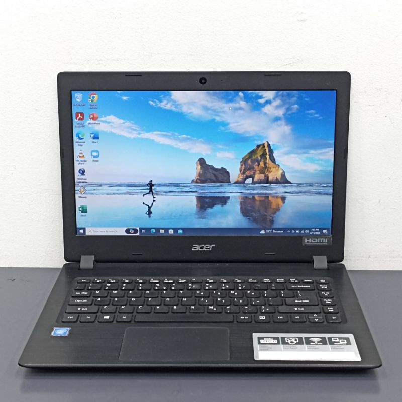 LAPTOP ACER ASPIRE 3 INTEL CELERON N4000 4GB SSD 256GB