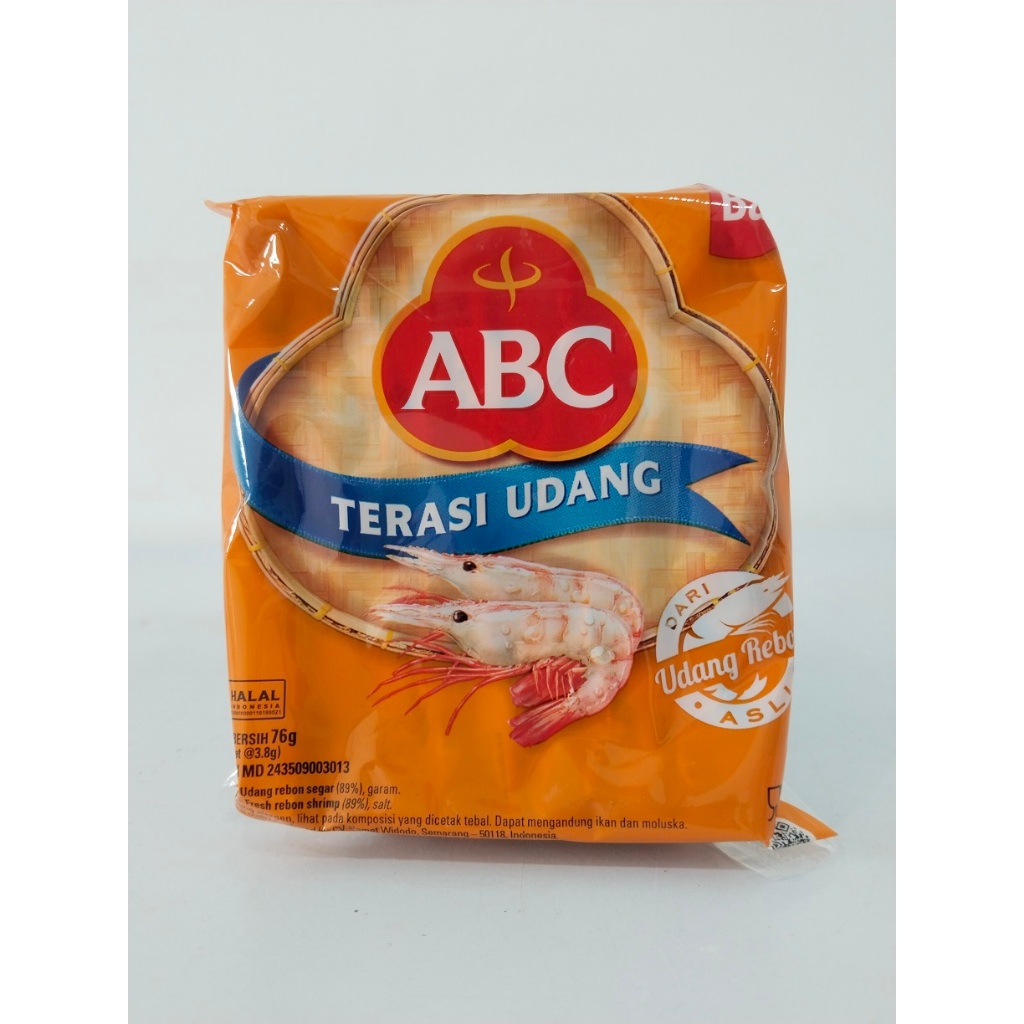 

Terasi ABC 76 gram (isi 20 sachet @3.8 gram)
