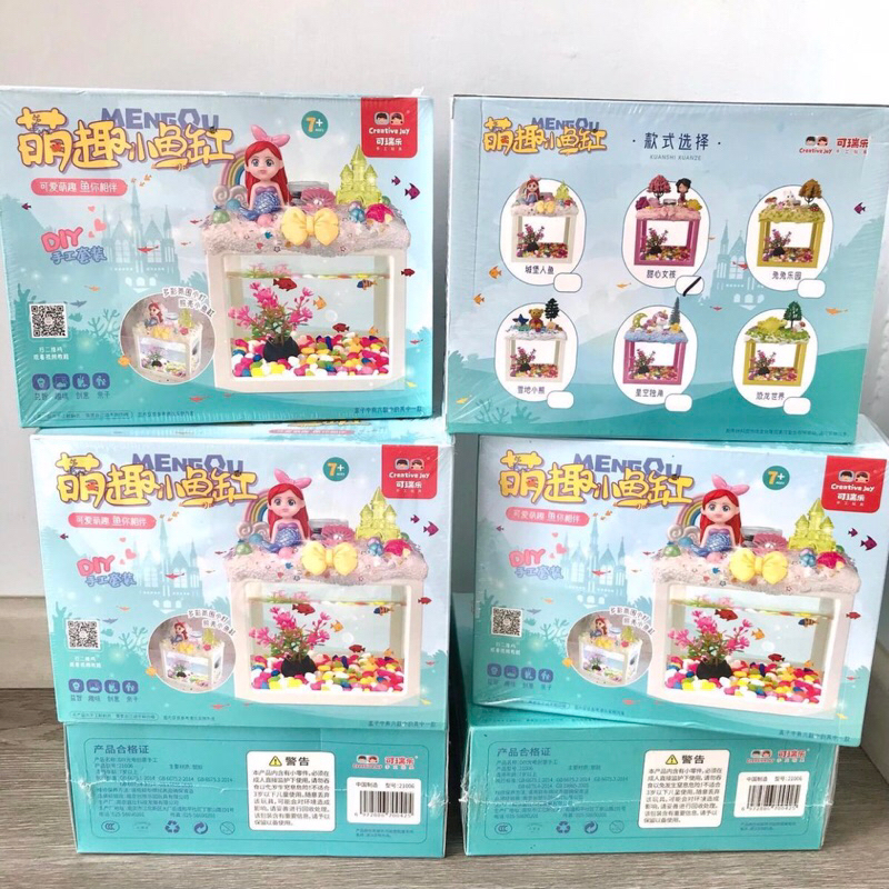 Diy Aquarium Anak/Aquarium hias/Aquarium anak