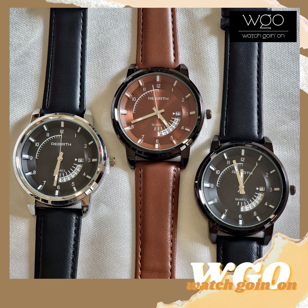 Watch Goin' On x Jam Tangan Pria Rebirth RE023 NEW