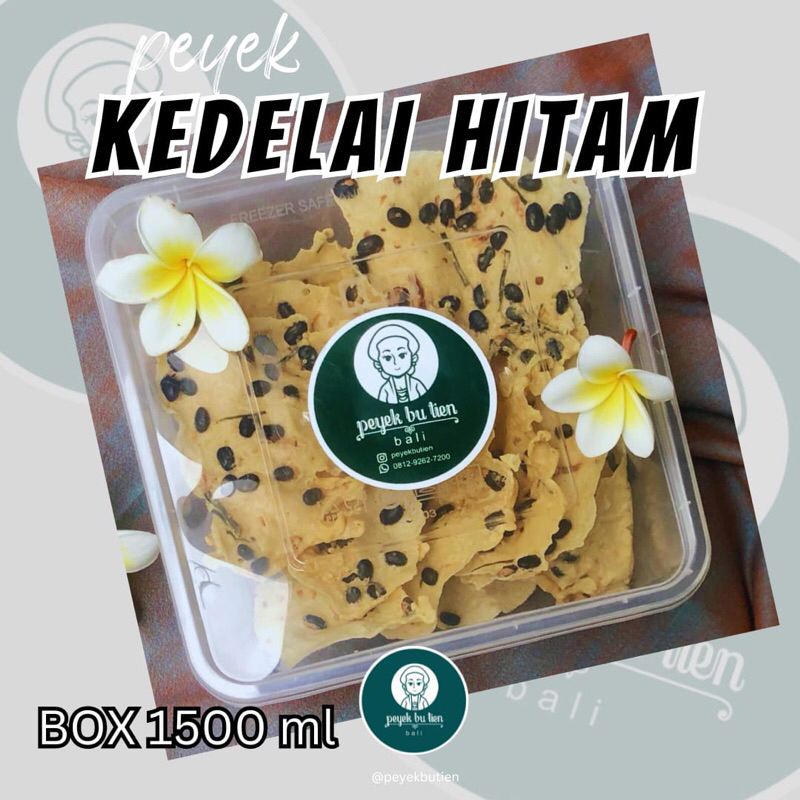 

Peyek kedelai hitam