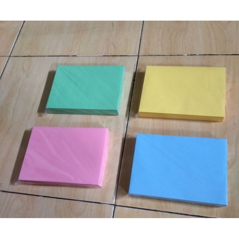 

Kertas HVS Warna A5 400s - Berbagai Warna JunDW