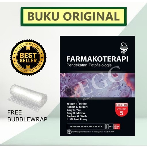 ORIGINAL FARMAKOTERAPI PENDEKATAN PATOFISIOLOGI EDISI 10 VOL 5 - JOSEPH T DIPIRO