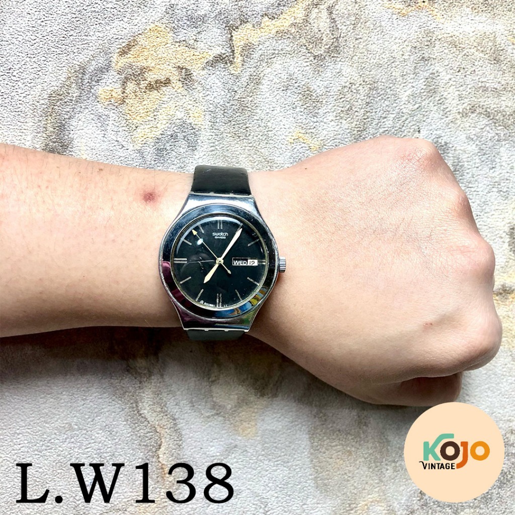 Jam Tangan Pria Swatch Vintage Original Tipe Day Date