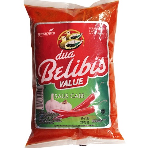 

XPRESS Dua Belibis Value Saus Cabe 1kg