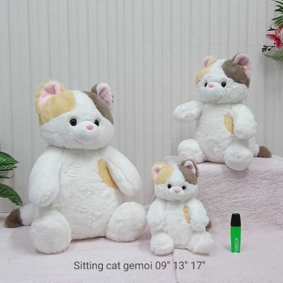Boneka Cat Gemoy 45cm Kucing Gemoy kado anak hadiah kekasih ultah