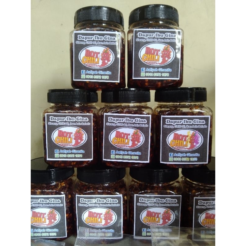 

garlic Chili oil,siwang pedas manis