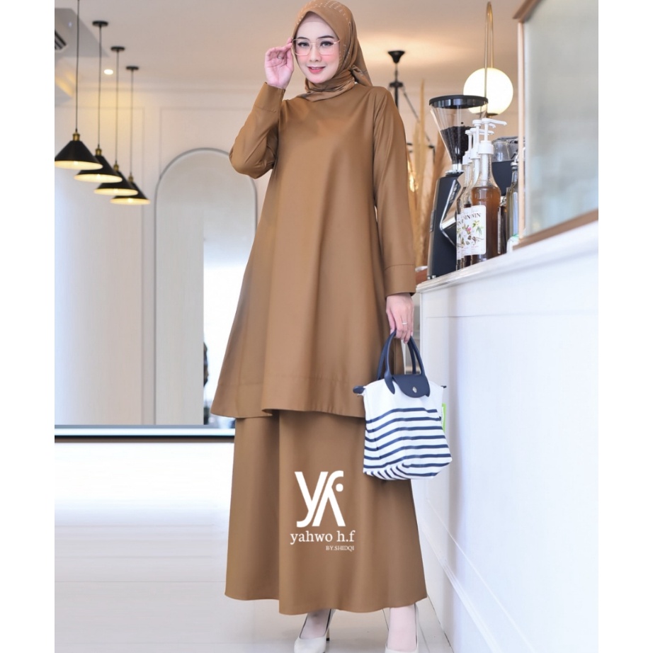 SETELAN ROK TUNIK PNS WANITABAJU KURUNGSERAGAM PNS WARNA KHAKI PEMDA PDH GURU TERBARU 224 TERLARISPA