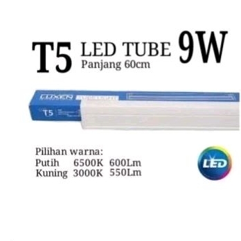 LUXEN LAMPU TUBE LED TL T5 9W BERGARANSI