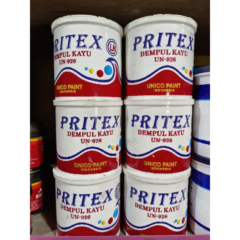 CAT DEMPUL PRITEX (DEMPUL KAYU UN-926) /WOOD FILLER 1 kg