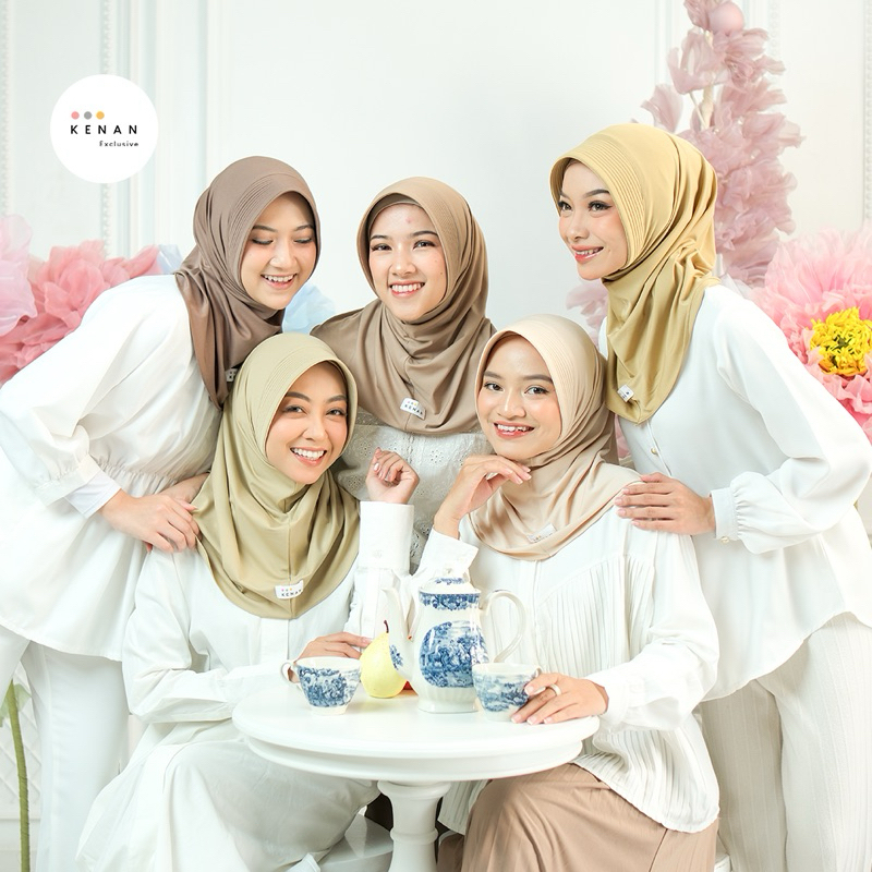 [READY] KENAN Ukuran S - Daily Yoga // Hijab Sport // Bergo Kenan ukuran S