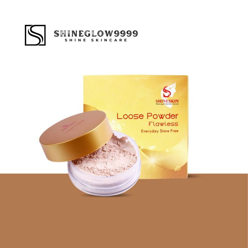 LOOSE POWDER SHINESKIN bedak tabur shineskin