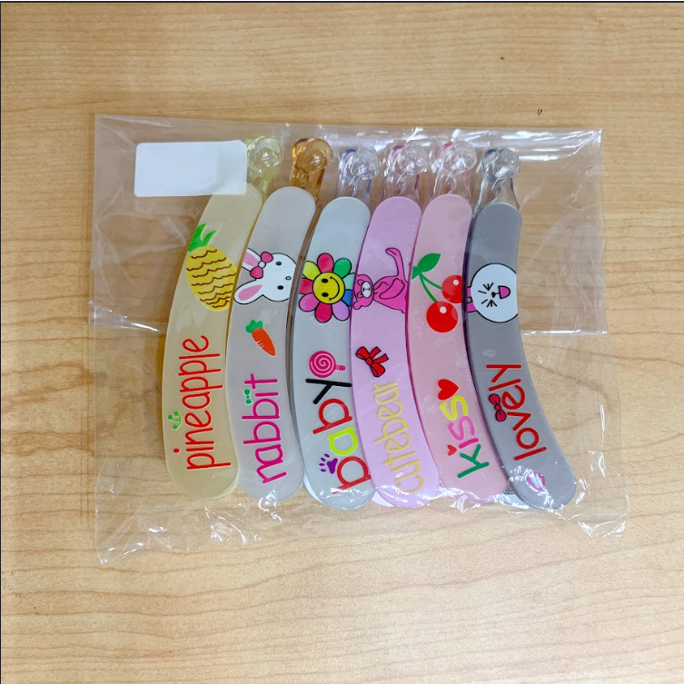 Jepit Salon Plastik Motif Mix